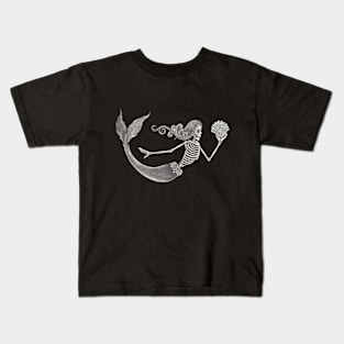 Mermaid skull. Kids T-Shirt